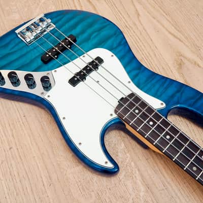Sadowsky NYC 4-20 J Bass Custom Bora Blue Boutique Electric Bass Guitar w/ Case image 8