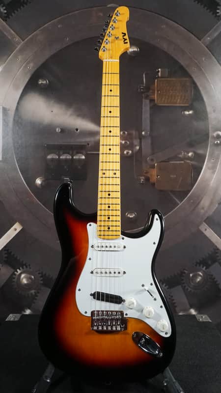 IYV S-Style Electric Guitar Sunburst Maple Neck image 1