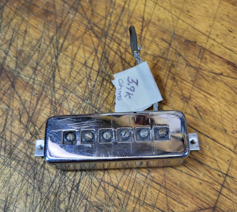Vintage RARE 1965 Japan Matsumoku Conrad Baritone or 6 string Braided Wire Guitar Pickup Installation Screws Luthier Parts #3 image 1