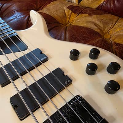 David Ellefson MEGADETH personal Masterbuilt Italian Custom Shop Boutique Luthier 5-String Jazz Bass Guitar Master Built EMG ex-Artist owned by Dave Ellefson ITALY image 9
