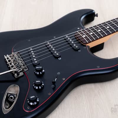 2020 Fender Stratocaster Noir SSS Limited Edition Matte Black, Japan MIJ image 6