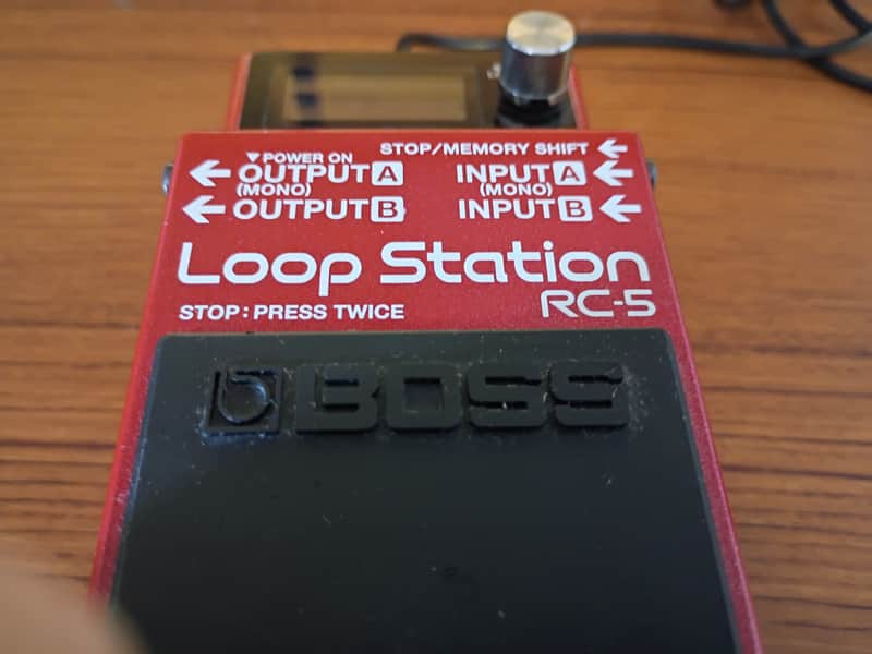 very rare boss rc-5 loop station guitar effects pedal works great beautiful condition image 1