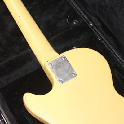 Epiphone Les Paul Junior in CASE with Rosewood Fretboard TV Yellow image 11