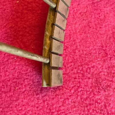 vintage 1949 1950's Kluson #9 tailpiece for Gibson national silvertone archtop image 9