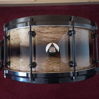 Dixon Artisan Silkwood / Maple – PMT Black Reverse Burst 6.5″ x 14″ 2025 image 5