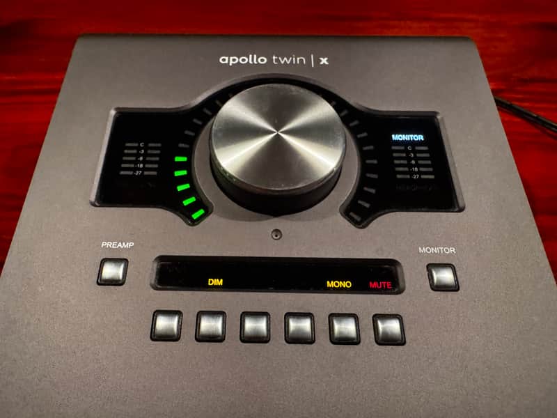 Universal Audio Apollo Twin X QUAD Heritage Edition Thunderbolt 3 Audio Interface 2020 - Present - Gray image 1