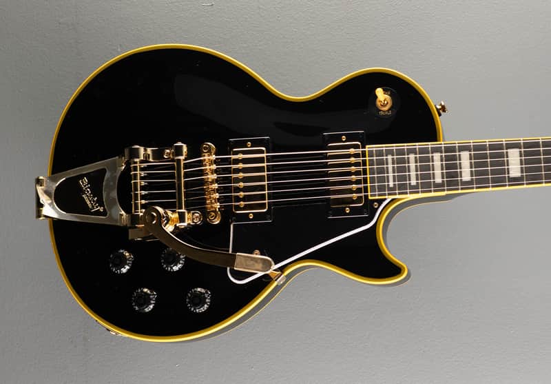 Epiphone Joe Bonamassa 1959 Les Paul Custom - Antique Ebony image 1