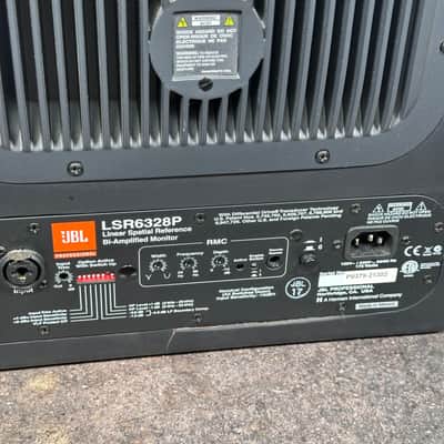 Single JBL LSR6328P Two-Way 8" Bi-Amplified Studio Monitor Powered Speaker image 8