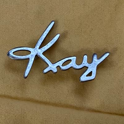 Kay Headstock Logo Badge Emblem 50s-60s image 1