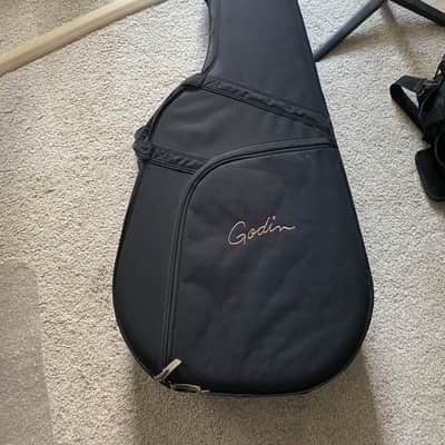 Godin TRIC Multiac Steel/Ambiance/Spectrum Deluxe Guitar Case Regular Black image 1