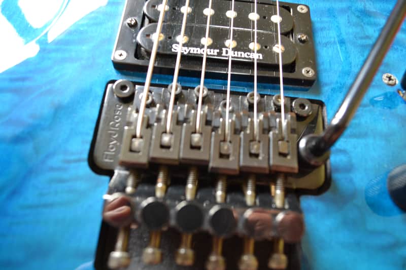 Washburn X40 Pro QTBL 2008 (Seymour Duncan + Original FR) | Reverb