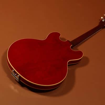 1961 Gibson ES-330 TDC W. Factory Sideways Vibrola - Cherry image 4