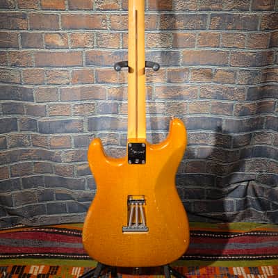 S-Style Partscaster - AllParts Neck & Amber Body, Fender Locking Tuners, Boutique Loaded Pickguard image 16