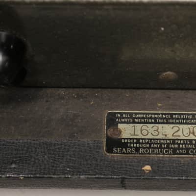Pre-WWII 1941 Sears / Silvertone 2323 Hawaiian Lap Steel w/ Tube Amp In Case image 12