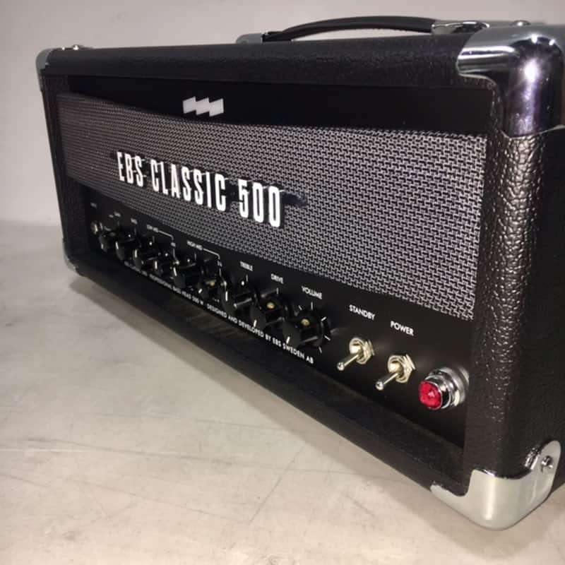 EBS Classic 500 - Solid State 500W Bass Amp Head image 1