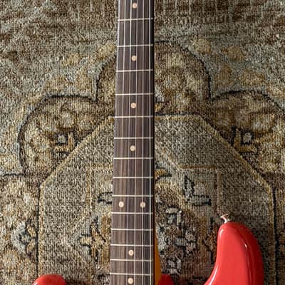 Fender American Vintage II 1961 Strat Left-Hand In Fiesta Red w/ Gig Bag & Free Pro Setup image 3