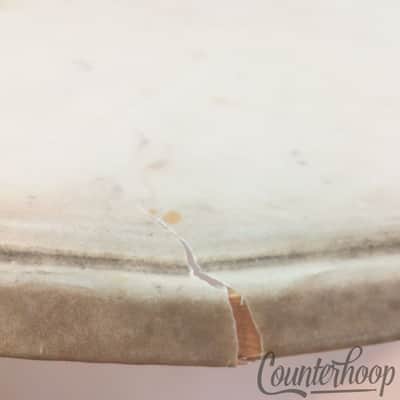 Slingerland 5x 22"Calf Skin Bass Drum Heads Calfskin Batter/Resonant Vintage 50s image 5
