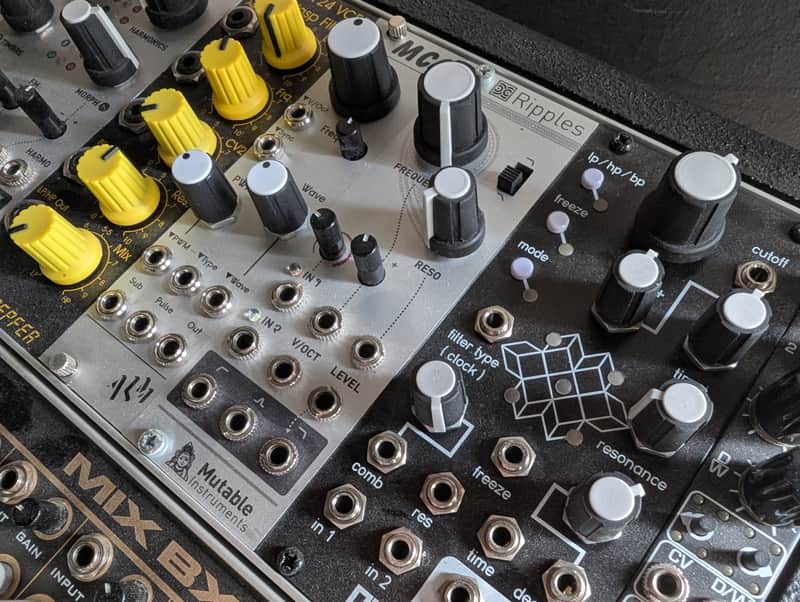 Mutable Instruments Ripples V2 - Present - Silver image 1