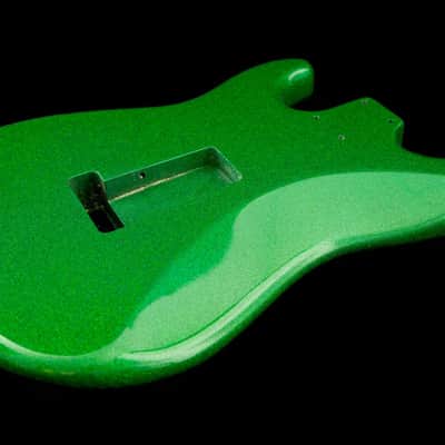Tone Ninja Strat Body, Alder, Gloss Poly Sparkle Green image 2