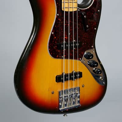 Fender Jazz Bass 1973 - Three Tone Sunburst image 2
