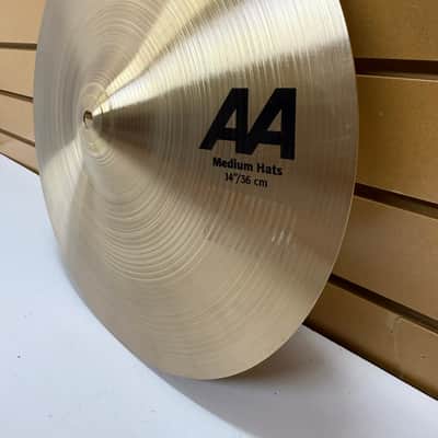 Sabian 14" AA Medium Hi-Hat Cymbal (Top) 2019 - Present - Brilliant image 2