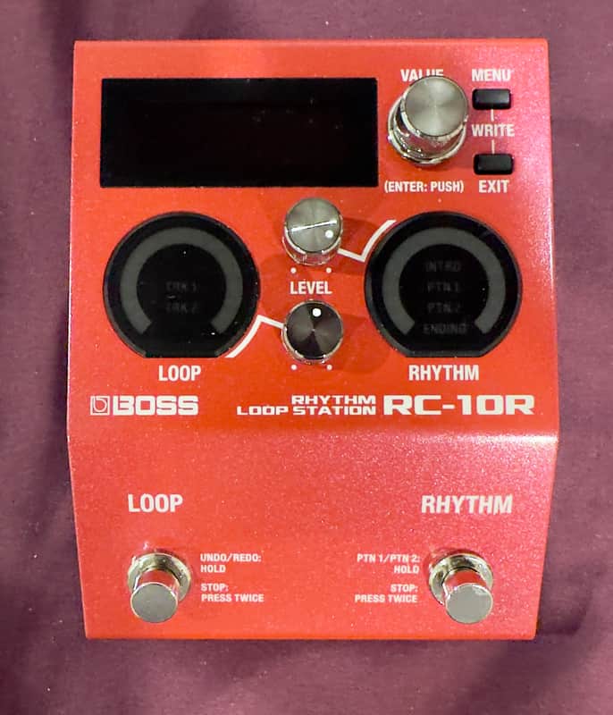 Boss RC-10R Rhythm Loop Station 2019 - Present - Red image 1