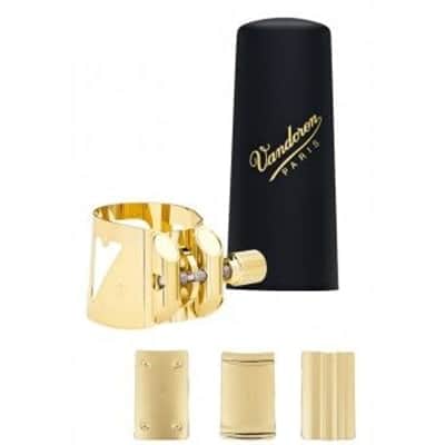 Vandoren Optimum LC07P Ligature avec couvre-bec plastique pour saxo alto image 1