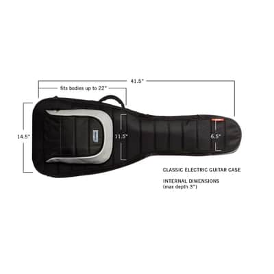 MONO M80 Classic Electric Guitar Case, Black image 7
