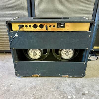 Marshall JCM-800 4104 1984 50 watt tube combo amp 2x12 amplifier image 6