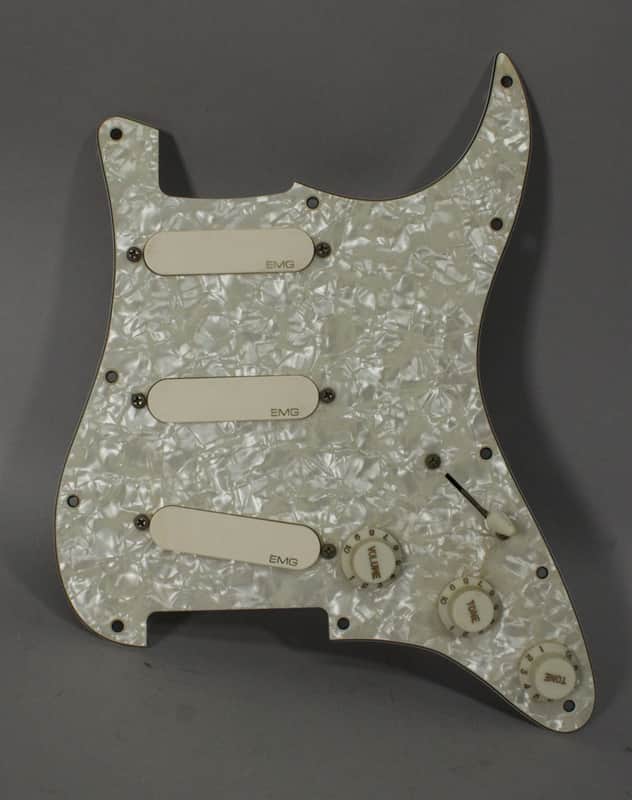 EMG DG20 David Gilmour Loaded Pickguard With Active Pickups image 1