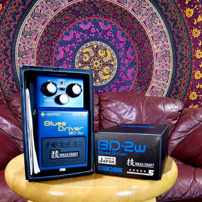 Boss BD-2W Blues Driver Waza Craft 2015 - Present - Blue image 7