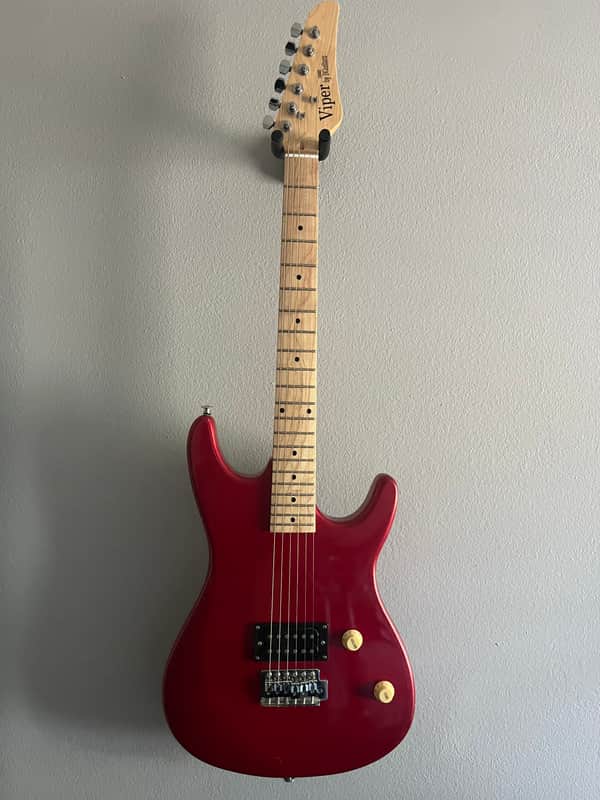 Viper GE93 Electric Guitar - Metallic Red image 1