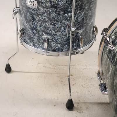 Pearl Export EXR Limited Edition 4pc Drum Kit Set - Blue Prism 22/16/13/12" image 8