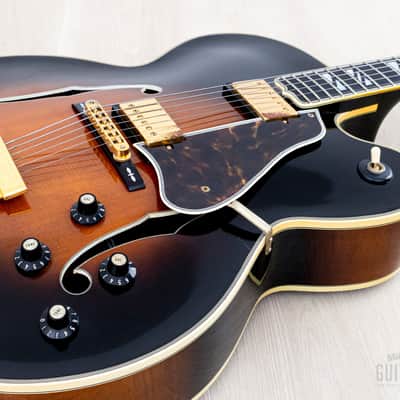1980 Gibson Super 400 CES Archtop Electric Guitar Antique Sunburst, Collector-Grade w/ T Tops, Hangtags & Case image 6