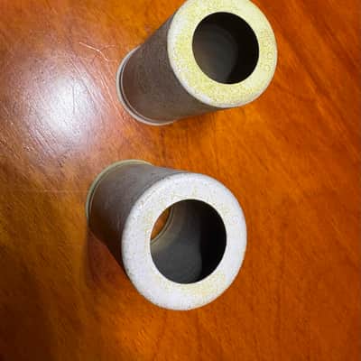 Elco 599 Snap-on tube shields (pair) 1950’s - Nickel image 2