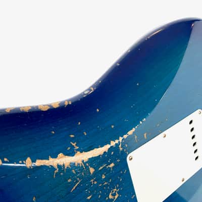 Fender Stratocaster 64 L-Series Heavy Relic Custom Shop 2025 Blue Burst image 18