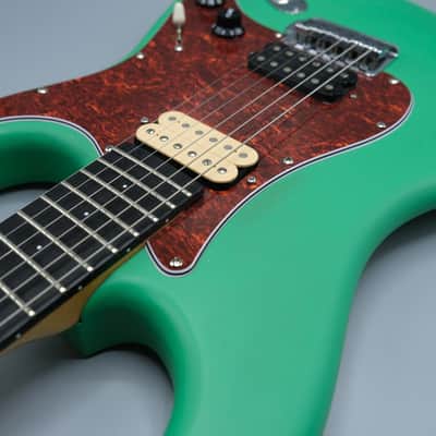 Warmoth S-Type - Satin Seafoam Green - with Performance Guitar SMI inc Hollywood neck image 2