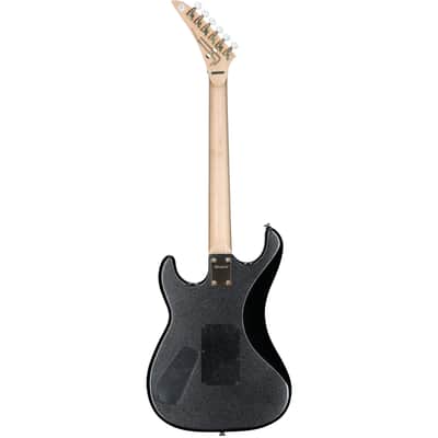 Kramer Jersey Star Floyd Rose Electric Guitar, with Gig Bag, Black Pearl image 3