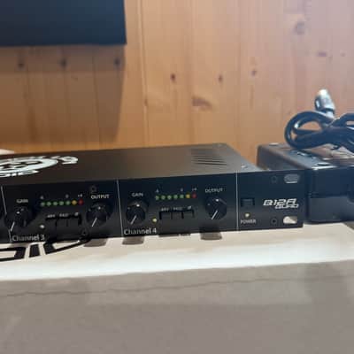 Black Lion Audio B12A Quad 4-Channel Microphone Preamp 2019 - 2020 - Black image 3