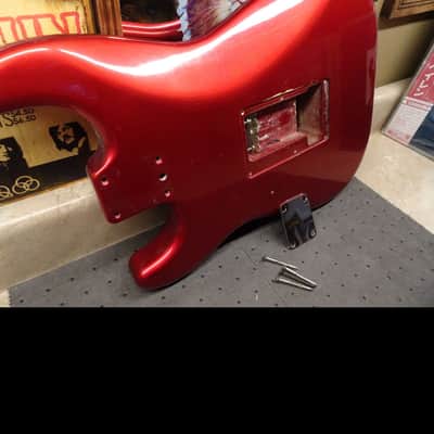Fender Stratocaster 1988 -MIJ Japan-Floyd Rose ready- Candy Apple Red Metallic image 13