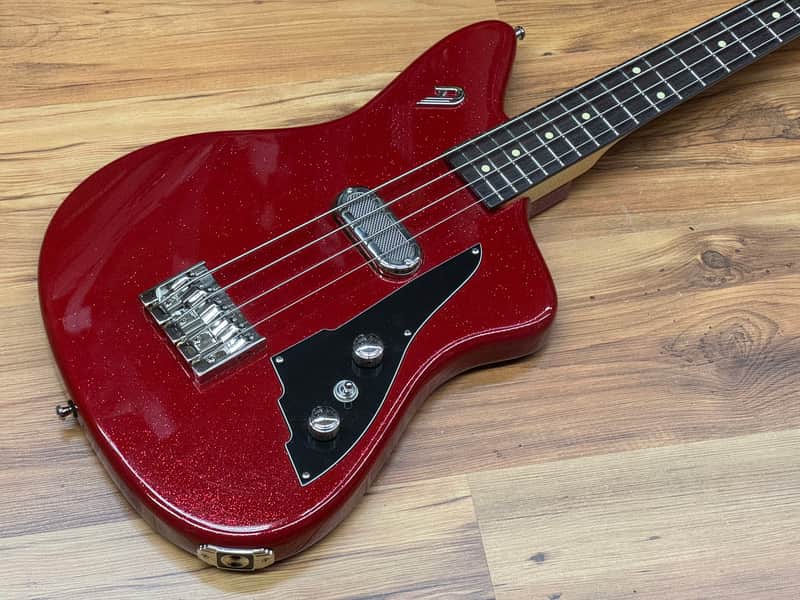 Duesenberg Kavalier Bass - Red Sparkle image 1