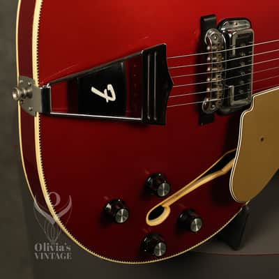 1966 Fender Coronado II Candy Apple Red with CHECKERBOARD BINDING!!! image 14