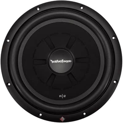 2 Rockford Fosgate Prime R2SD4-12 Shallow Subwoofer + 2 Single Sealed Boxes image 2