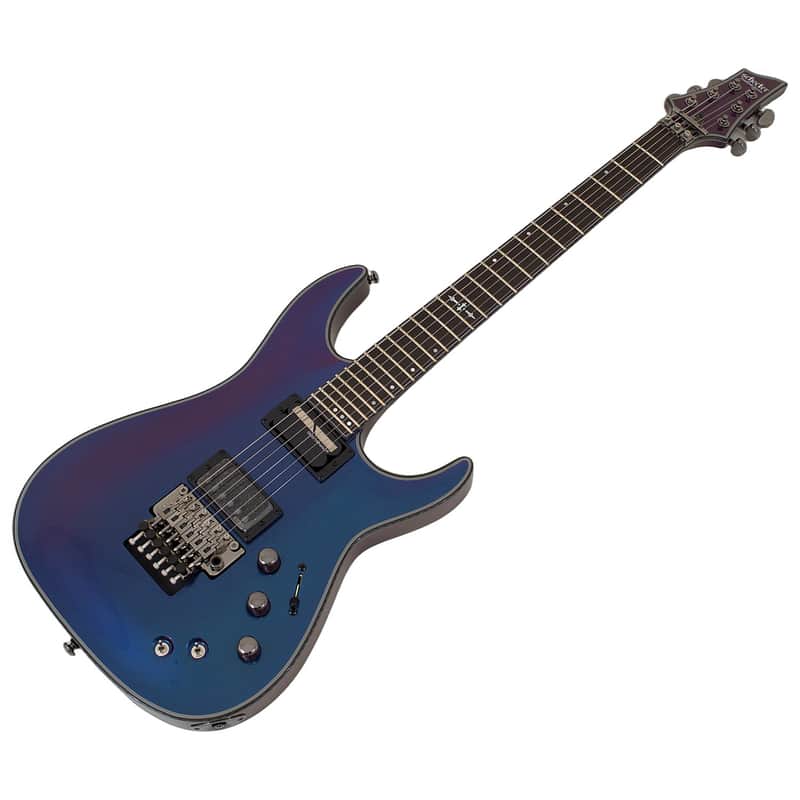 Schecter Hellraiser Hybrid C-1 FR S guitar in Ultra Violet B-Stock 1774 image 1