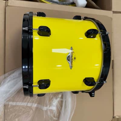Tama Lars Ulrich LU62GBS 40th Anniversary Signature Drum Kit - 1 of 72 - Metallica 2024 - vibrant custom yellow image 6