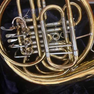 C. G. Conn 6D Double French horn. Made in USA image 9