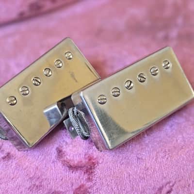 Gibson CustomBucker Pickups Set - Custom Shop Les Paul ’59 R9, Complete Harness LUXE PIO BB Caps ~ Custom Buckers PAF image 14