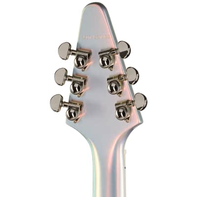 ***PREORDER*** Epiphone Futura Flying V Custom - Quicksilver Shift ***PREORDER***-Quicksilver Shift image 7