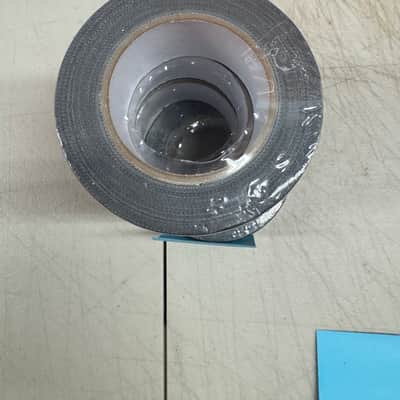 New Black Gaffer Tape 2" x 30 Yd. Hide Cables w/No Sticky Residue (1 Single Roll) image 2