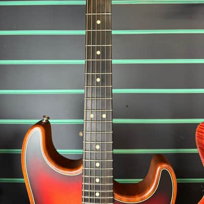 Fender Acoustasonic Stratocaster 3-Tone Sunburst 2020 Hybrid Guitar image 7
